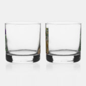 Luxury Rocks Glass Set - Personalised Monogram A Whisky Glas (Links)