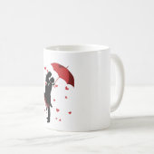 Luxury Romantic Couple Mug Koffiemok (Voorkant rechts)