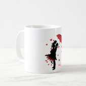 Luxury Romantic Couple Mug Koffiemok (Voorkant links)