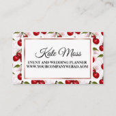 Luxury Roos Gold Cherry Blossom Visitekaartje (Voorkant)