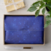 Luxury Royal Blue Folie Hanukkah Tissue Paper Tissuepapier (Geschenk)