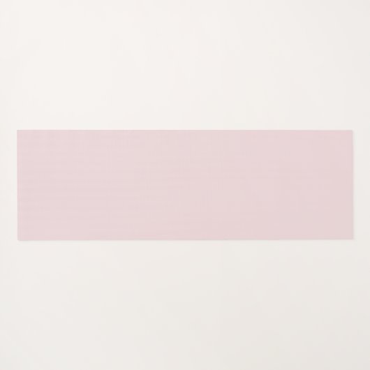 Luxury roze Roze Blush Glitter Marble Customize Yogamat (Achterkant (horizontaal))