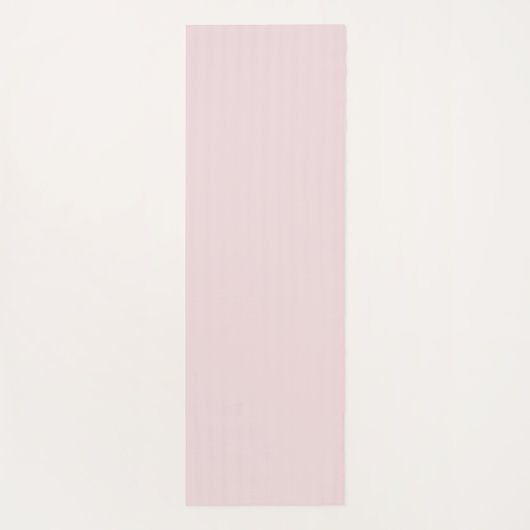 Luxury roze Roze Blush Glitter Marble Customize Yogamat (Achterkant)