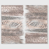 Luxury Safari Cadeaupapier (Vlak)