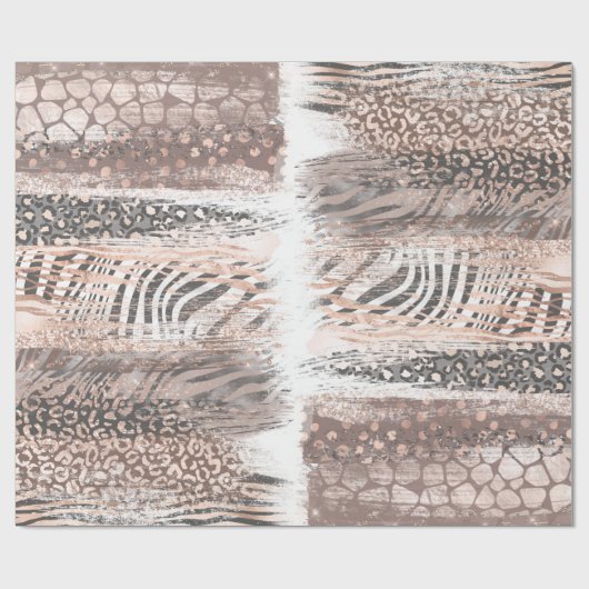 Luxury Safari Cadeaupapier (Vlak)