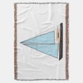 Luxury Sailing Yacht Boat Deken (Voorkant Verticaal)