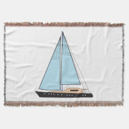 Luxury Sailing Yacht Boat Deken