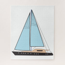 Luxury Sailing Yacht Boat Legpuzzel
