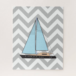 Luxury Sailing Yacht Boat Legpuzzel