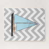 Luxury Sailing Yacht Boat Legpuzzel (Horizontaal)