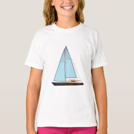 Luxury Sailing Yacht Boat T-shirt