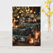 Luxury Seasonal Greeting Card Kaart (Gele Bloem)