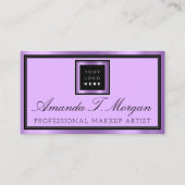 Luxury Services Interior Event Wedding Paars Visitekaartje (Voorkant)