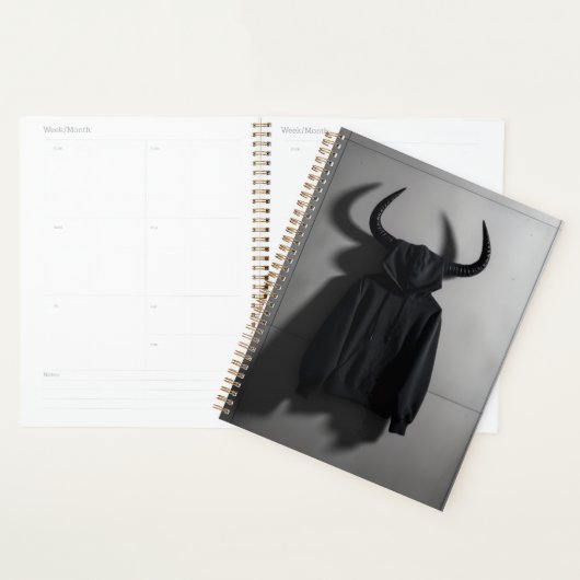Luxury Shadow Hoodie – Halloween Edition Planner (Display)