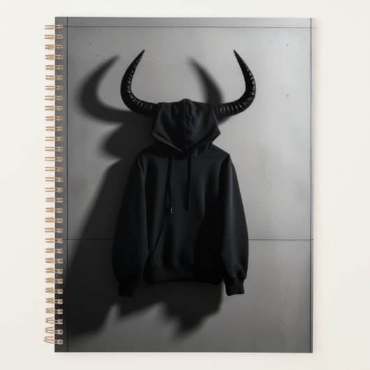 Luxury Shadow Hoodie – Halloween Edition Planner (Voorkant)