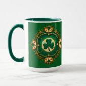 Luxury Shamrock St Patrick’s Day Shirt – caneca Mok (Links)