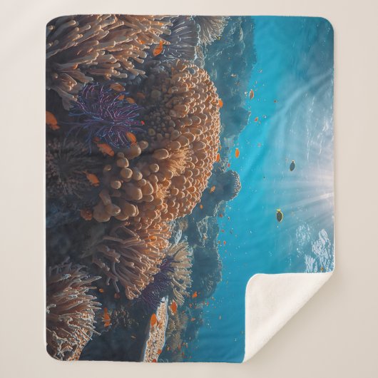 Luxury Sherpa Blanket  Sherpa Deken (Voorkant)