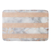 Luxury Shiny Glitter Stripes Ombre Marble Badmat (Voorkant)