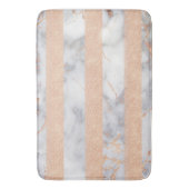 Luxury Shiny Glitter Stripes Ombre Marble Badmat (Voorkant Verticaal)