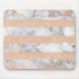 Luxury Shiny Glitter Stripes Ombre Marble Muismat