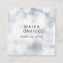 Luxury Silver Bokeh glitter social media