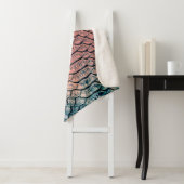 Luxury snake skin texture backgroundtexture,leathe sherpa deken (In situ)