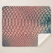 Luxury snake skin texture backgroundtexture,leathe sherpa deken (Voorkant (horizontaal))