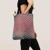 Luxury snake skin texture backgroundtexture,leathe tote bag (Dichtbij)