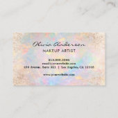 Luxury Soft Opal logo Butterfly Chic               Visitekaartje (Achterkant)