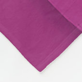 Luxury Soft Pink Wave Customize Fleece Deken (Hoek)