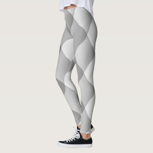 Luxury Soft Silver Leggings (Links)