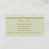 Luxury Spa Visitekaartje (Achterkant)