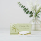 Luxury Spa Visitekaartje (Staand voorkant)