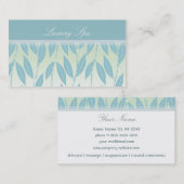 Luxury Spa Visitekaartje (Voorkant / Achterkant)