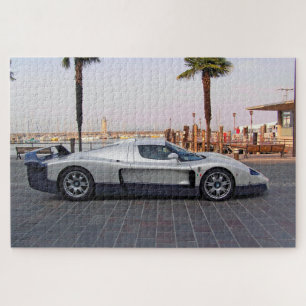 Luxury Sports Car Jigzaag Puzzle Legpuzzel