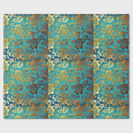 Luxury Square Design Wrapping paper Cadeaupapier (Vlak)