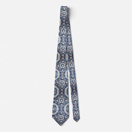 Luxury Statement Moroccan Diamond Neck Tie Stropdas (Voorkant)
