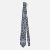 Luxury Statement Moroccan Diamond Neck Tie Stropdas (Voorkant)