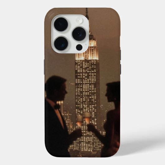 Luxury Succes Koppel iPhone 15 Pro Stevige Hoes (Achterkant)