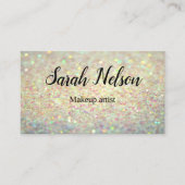 Luxury Sweet Sparkly Makeup Visitekaartje (Voorkant)