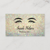 Luxury Sweet Sparkly Makeup Visitekaartje (Voorkant)