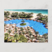 Luxury Swimming Pool Dubai Briefkaart (Voorkant)