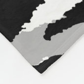 Luxury Tiger Roos Trendy Line Fleece Deken (Hoek)