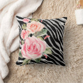 Luxury Tiger Roos Trendy Line Kussen (Deken)