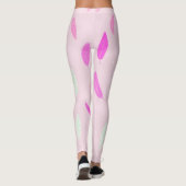 Luxury Trendy Feathers Boho Collection Leggings (Achterkant)