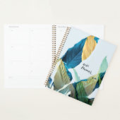 Luxury Tropical Leaves Planner (Display)