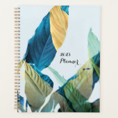 Luxury Tropical Leaves Planner (Voorkant)