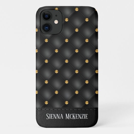 Luxury Tufted Texture Case-Mate iPhone Case (Achterkant)