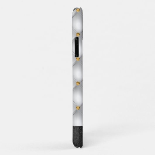 Luxury Tufted Texture Case-Mate iPhone Case (Achterkant/rechts)