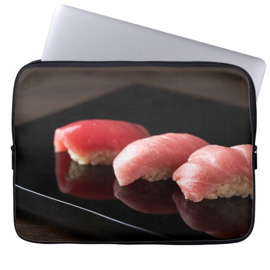 Luxury Tuna Nigiri – Japanese Sushi Art Sleeve by  (Voorkant)